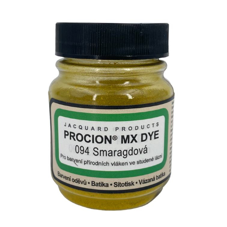 Reaktivní barvy na batikování Procion MX 19g smaragdová 094