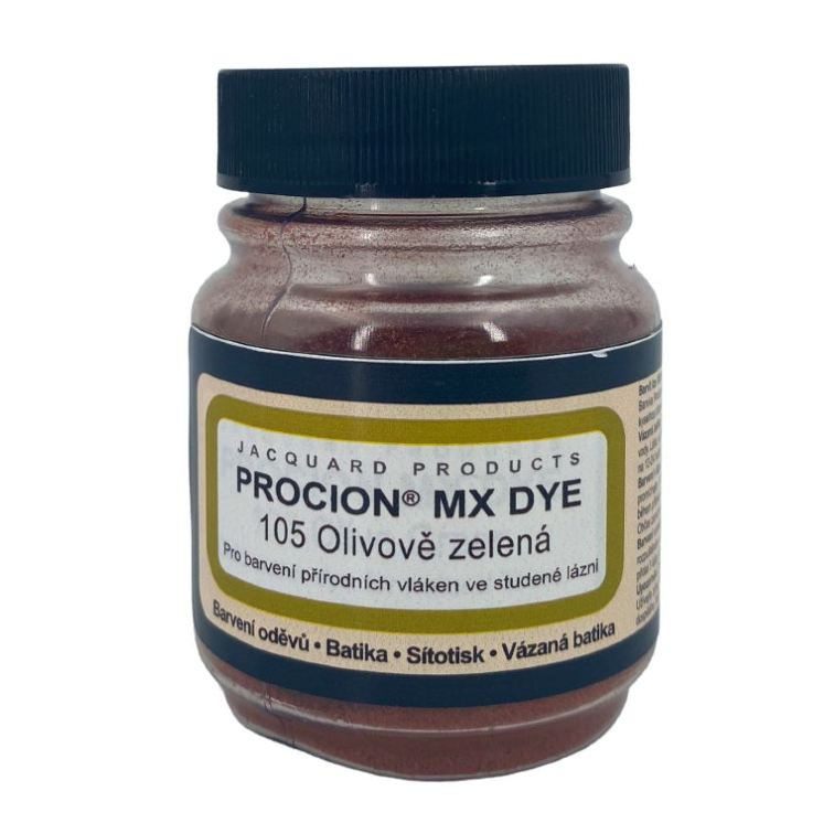Reaktivní barvy na batikování Procion MX 19g olivová zelená 105