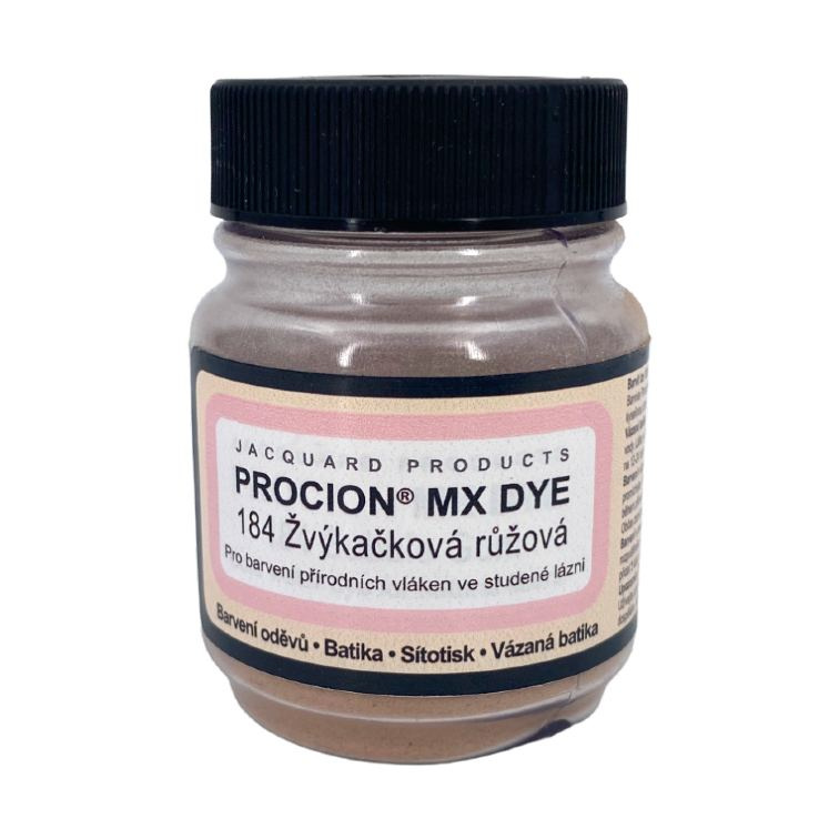 Reaktivní barvy na batikování Procion MX 19g světlá růžová 184
