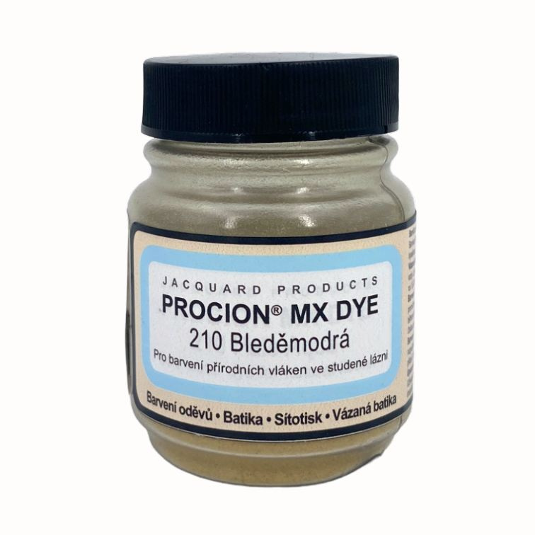 Reaktivní barvy na batikování Procion MX 19g bleděmodrá 210