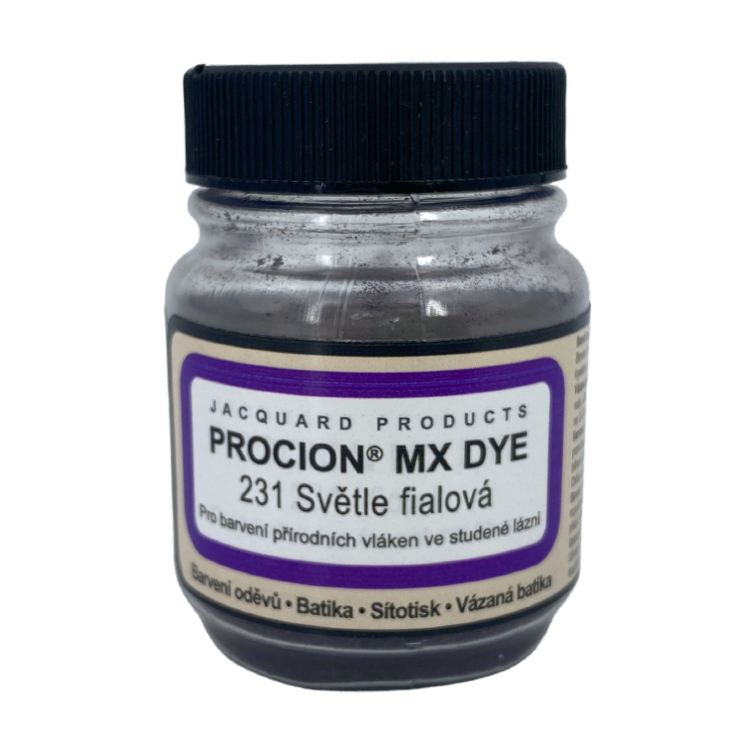 Reaktivní barvy na batikování Procion MX 19g světlá fialová 231