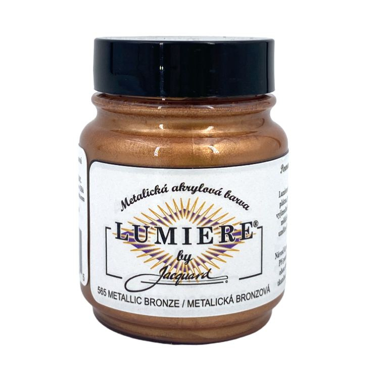 Metalické Barvy Lumiere 565 metalická bronzová