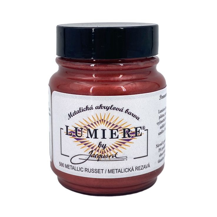 Metalické Barvy Lumiere 566 metalická rezavá
