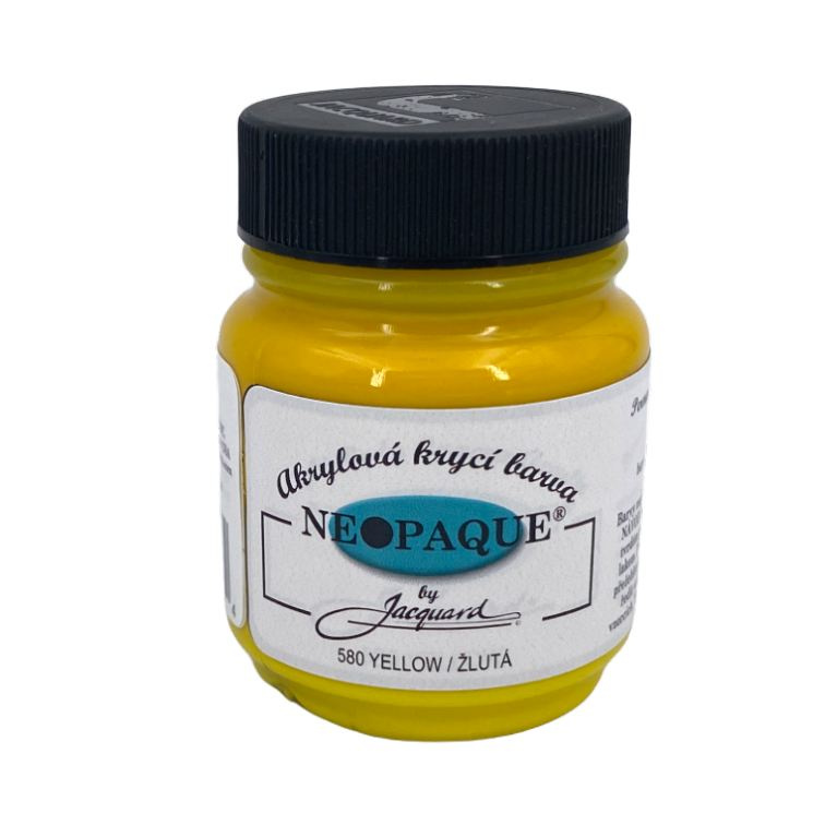 Nemetalická krycí barva Neopaque 580 žlutá