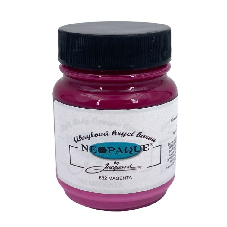 Nemetalická krycí barva Neopaque 582 magenta