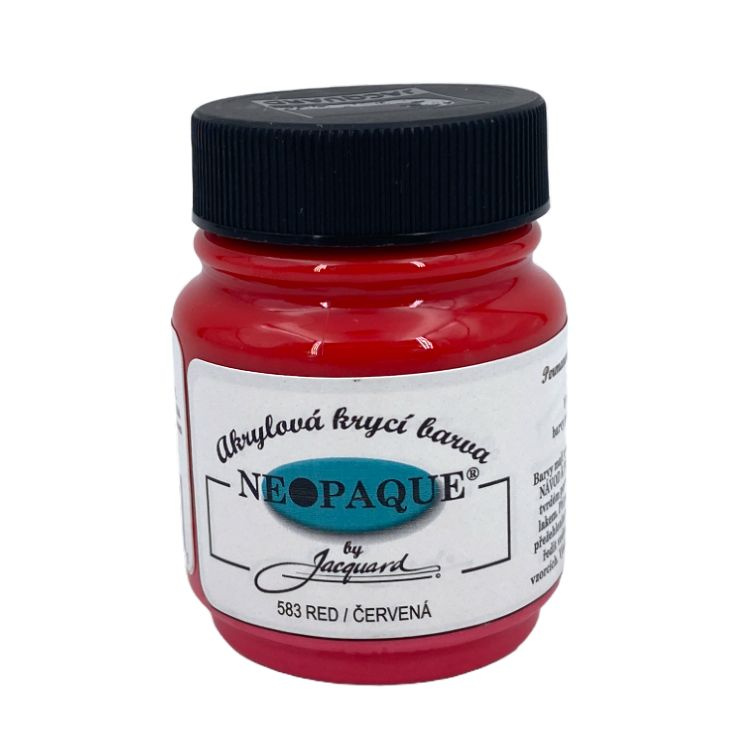 Nemetalická krycí barva Neopaque 583 červená