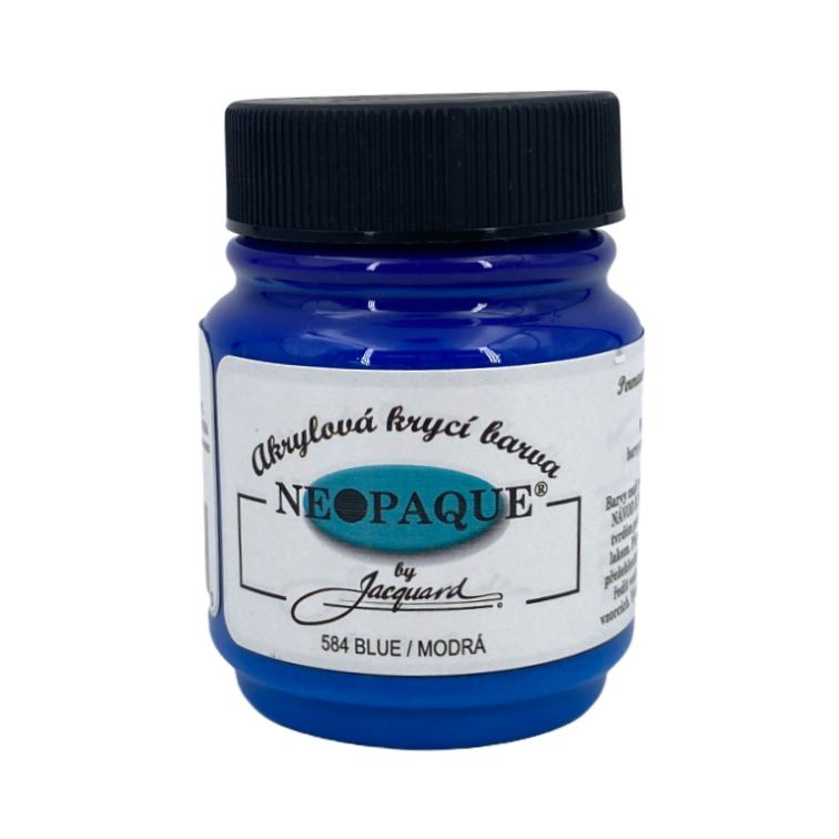 Nemetalická krycí barva Neopaque 584 modrá