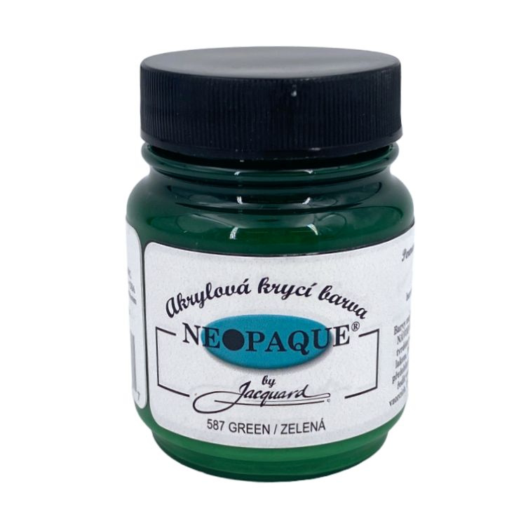Nemetalická krycí barva Neopaque 587 zelená