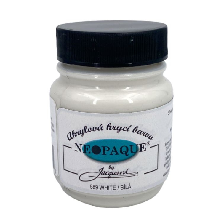 Nemetalická krycí barva Neopaque 589 bílá (67ml)