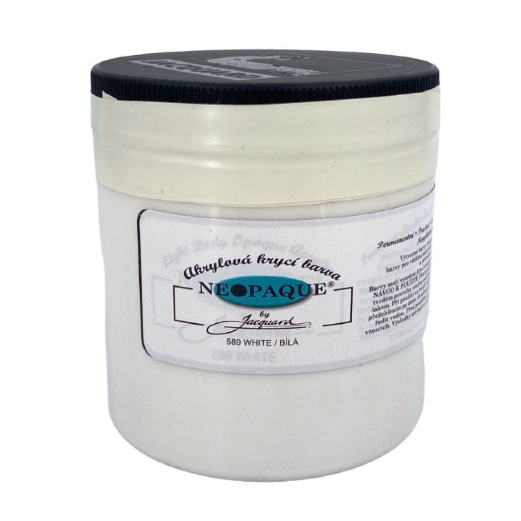 Nemetalická krycí barva Neopaque 589 bílá (237ml)