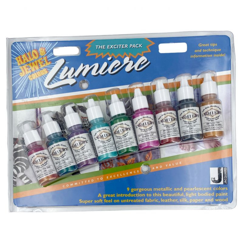 Sada barev na textil Lumiere Halo & Jewel