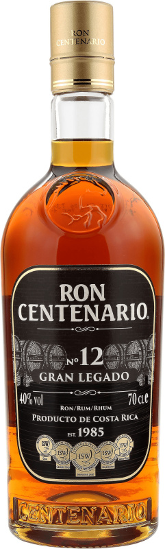 Rum Ron Centenario, dvanáctiletý, 0,7 l