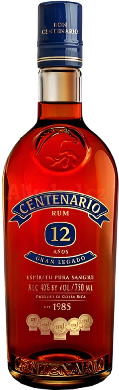 Rum Ron Centenario, dvanáctiletý, 0,7 l