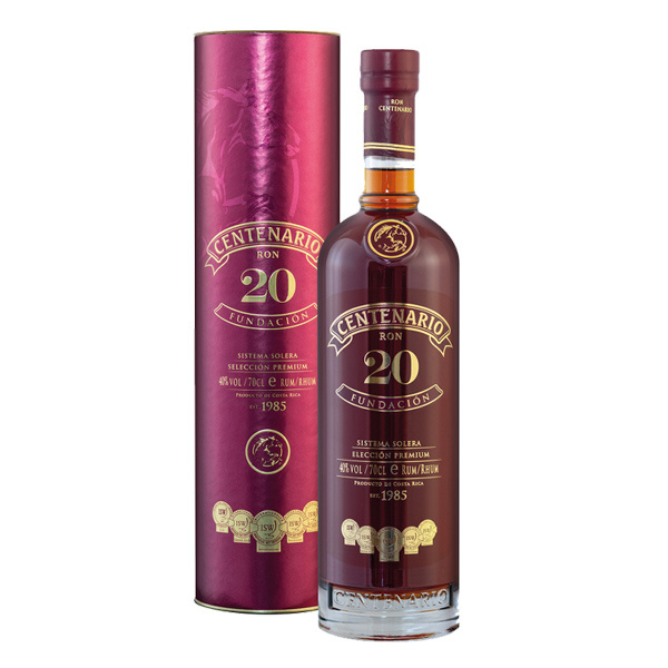 Centenario Fundacion 20 yo 40 % 0,7 l