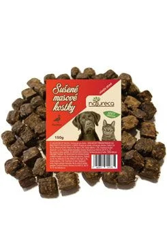 NATURECA pochoutka Masové kostky-Kachna, 100%maso  150g