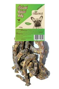 NATURECA pochoutka Kuřecí krky sušené  150g
