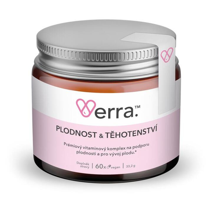 Verra. VERRA Komplex Plodnost & Těhotenství, 60 kapslí
