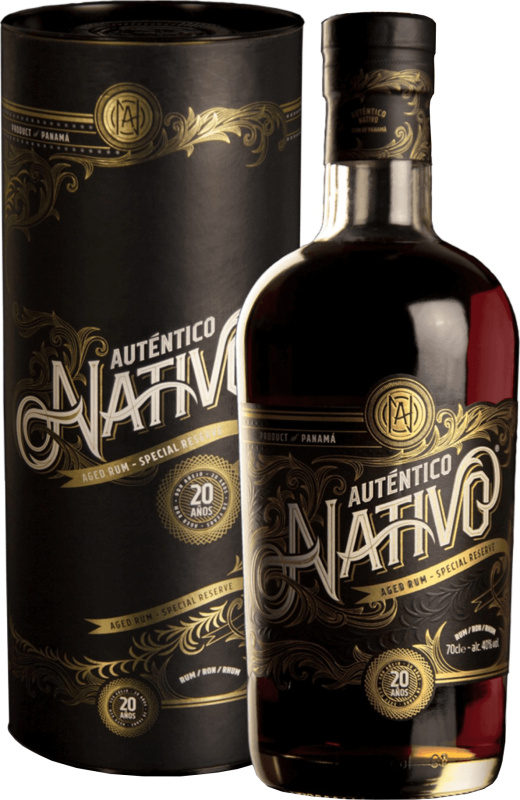 Auténtico Nativo Special Reserve 20 letý 40% 0,7l