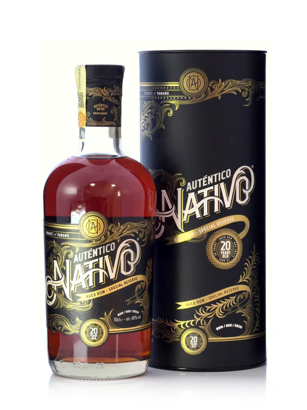 Auténtico Nativo Special Reserve 20 letý 40% 0,7l