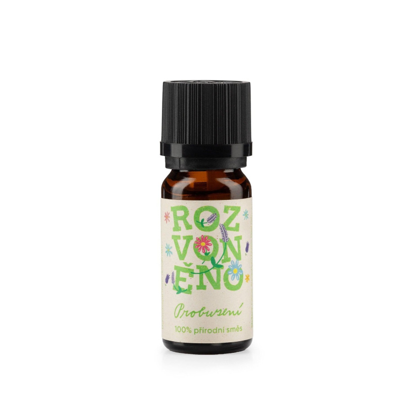 Rozvoněno Směs éterických olejů - Probuzení - s citronem, pomerančem a palmovou růží, 10ml
