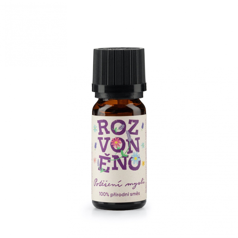 Rozvoněno Směs éterických olejů - Potěšení mysli - s levandulí a citronovou trávou, 10ml