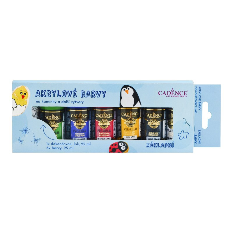 Akrylové barvy na kamínky - Cadence  CADENCE