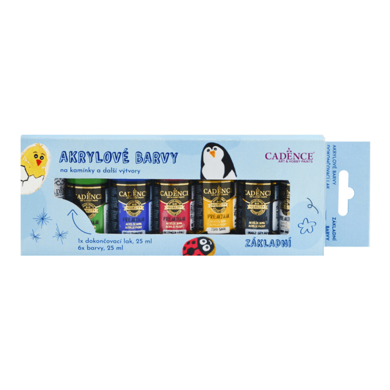 Akrylové barvy na kamínky - Cadence  CADENCE