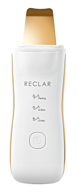 RECLAR Peeler Gold Plus čisticí přístroj na obličej 1 ks