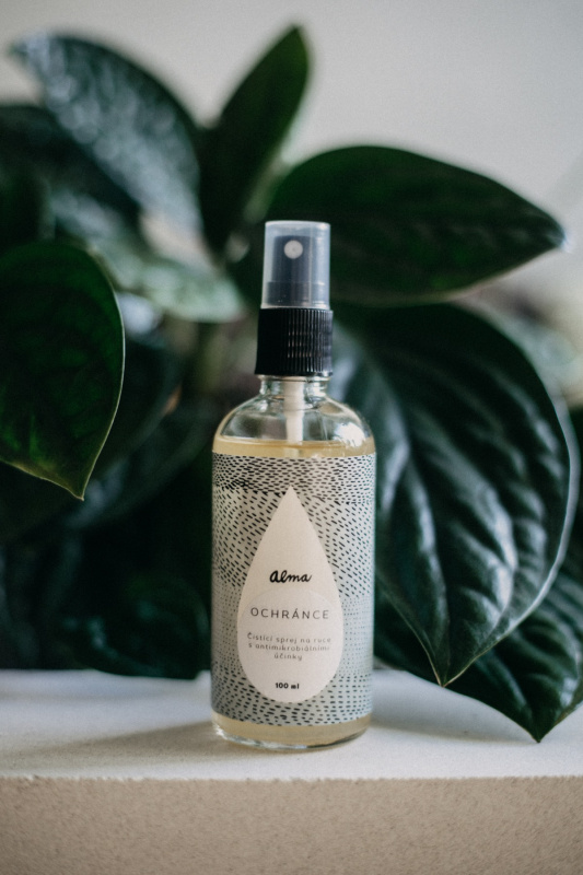Alma “Ochránce” čistící sprej na ruce s atimikrobiálními účinky 100ml