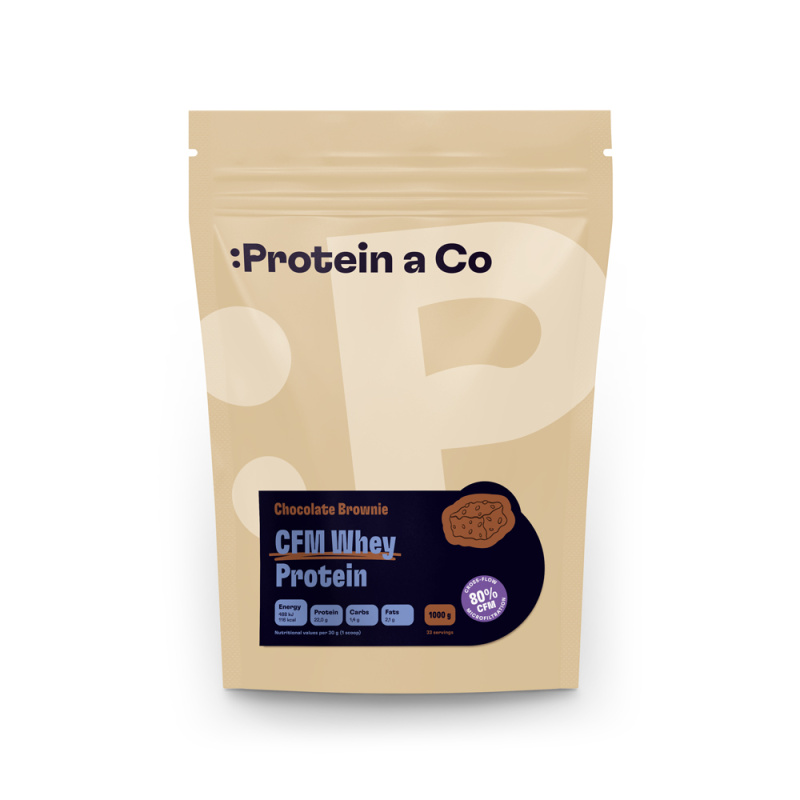CFM WHEY PROTEIN 80 1 kg – Chocolate brownie