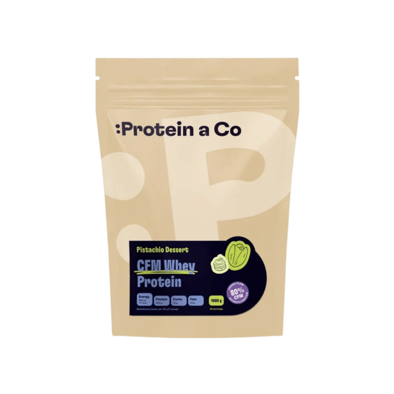 CFM WHEY PROTEIN 80 1 kg - Pistachio dessert