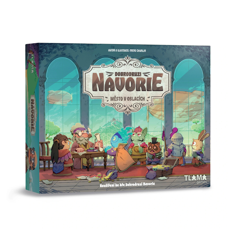 Dobrodruzi Navorie - Město v oblacích Tlama games