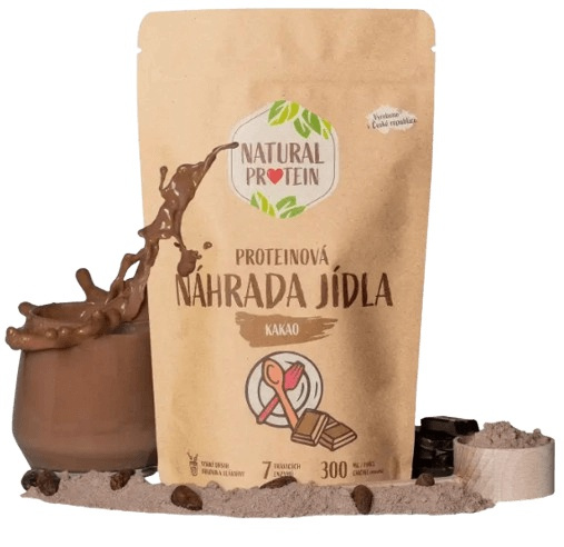 Natural Protein Proteinová náhrada jídla 350 g - Kakao