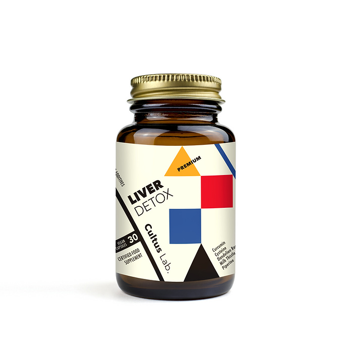 Cultus Lab. Cultus Lab Liver Detox Premium, 30kapslí