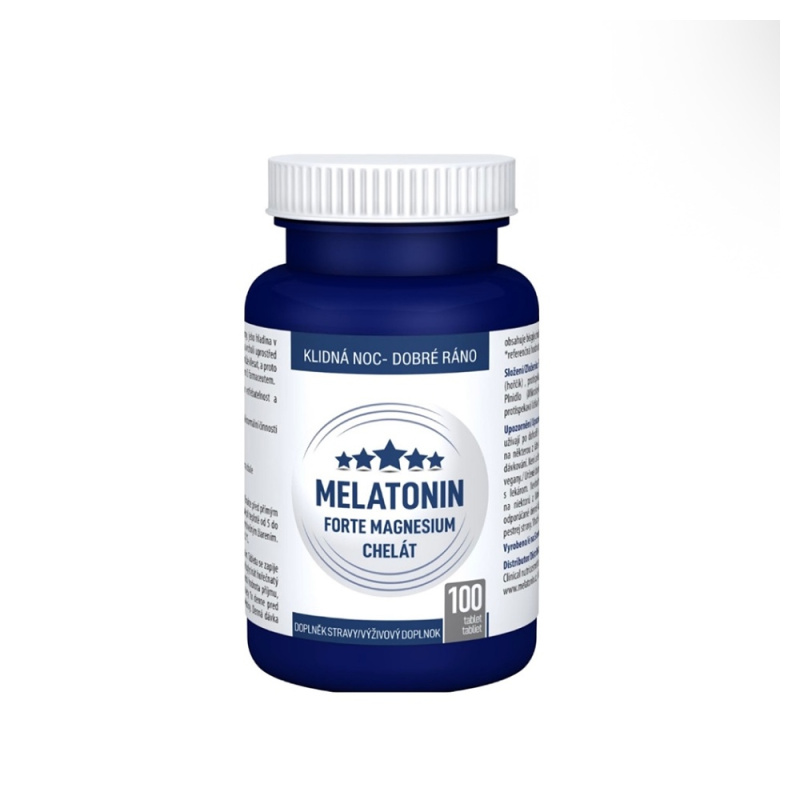 CLINICAL Melatonin forte magnesium chelát 100 tablet