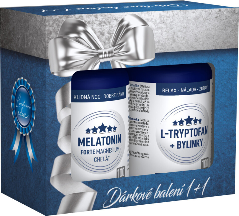 CLINICAL Melatonin forte magnesium 100 tablet + L-Tryptofan 100 tobolek