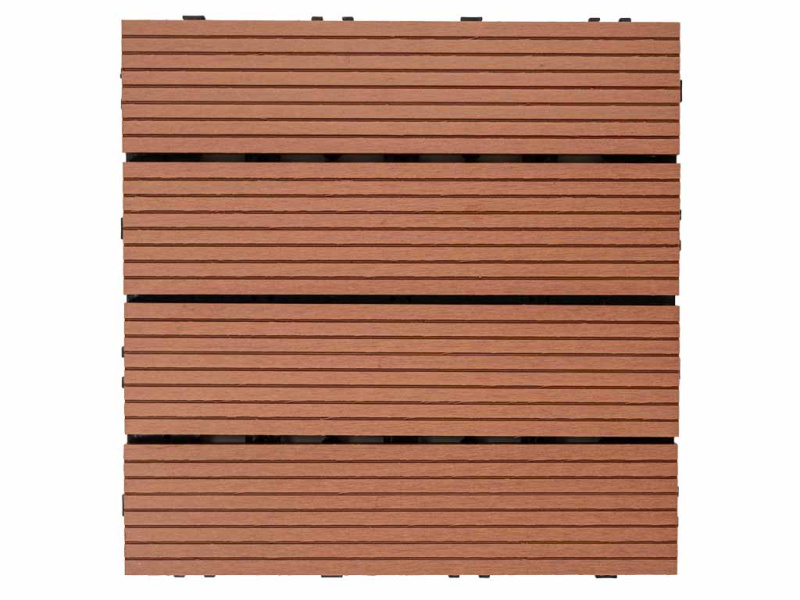 WPC dlaždice LEGI BASE 30 x 30 cm, chocolate
