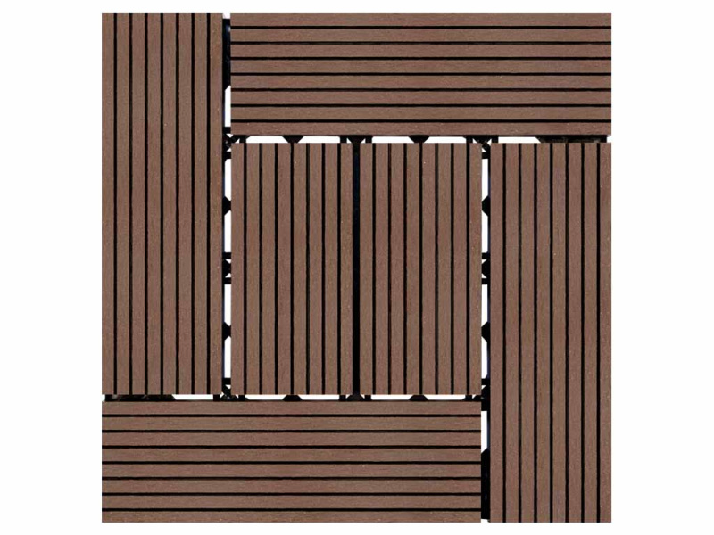 WPC dlaždice LEGI STYLE 30 x 30 cm, coffee