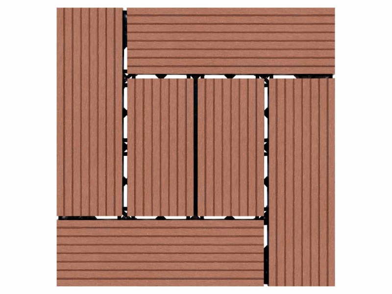 WPC dlaždice LEGI STYLE 30 x 30 cm, chocolate