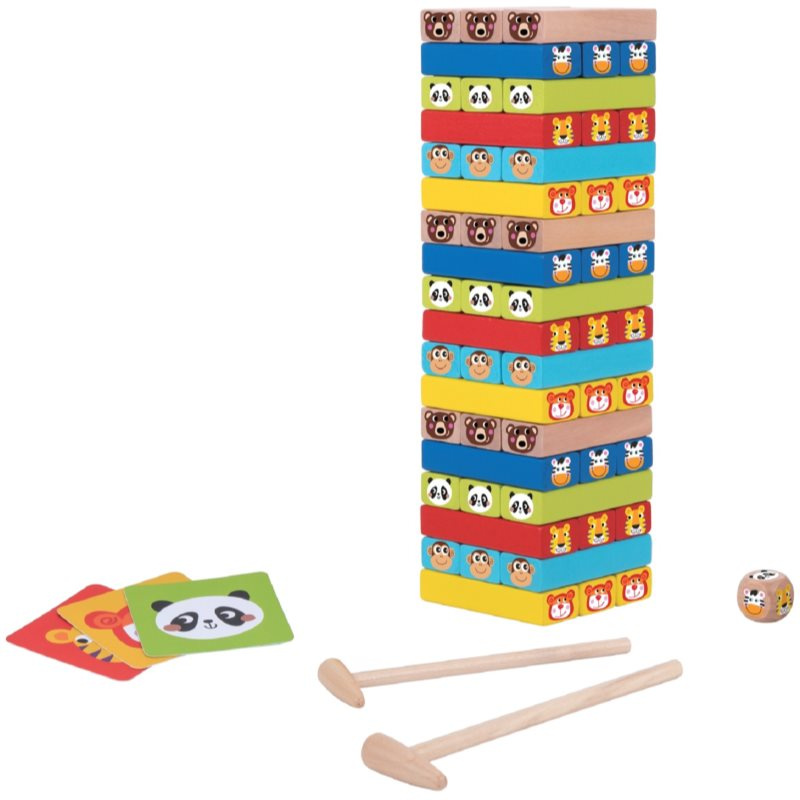 2Kids Toys Jenga se zvířátky
