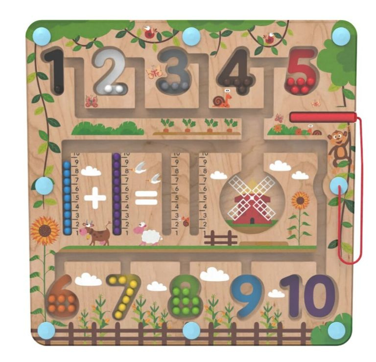 2Kids Toys Magnetická hrací deska Matematika