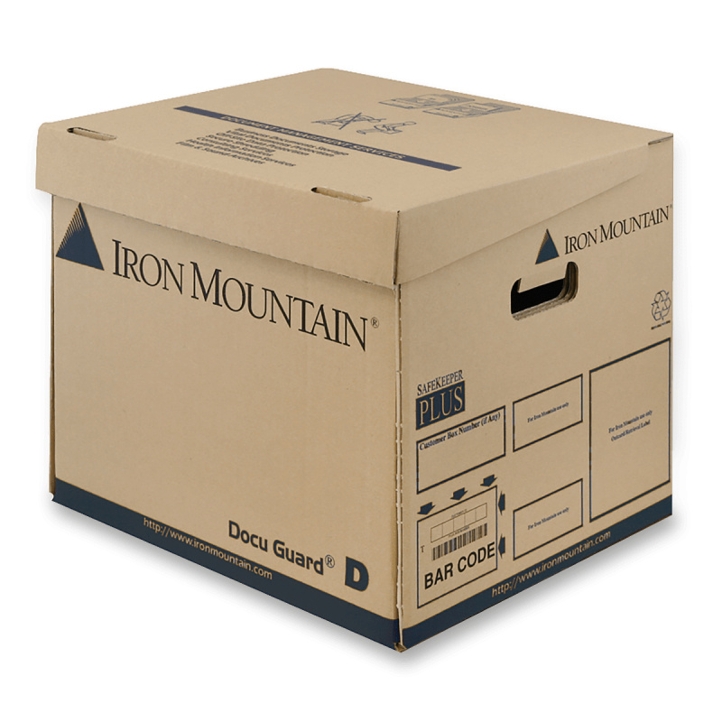 Iron Mountain DG/D - archivační krabice na pořadače