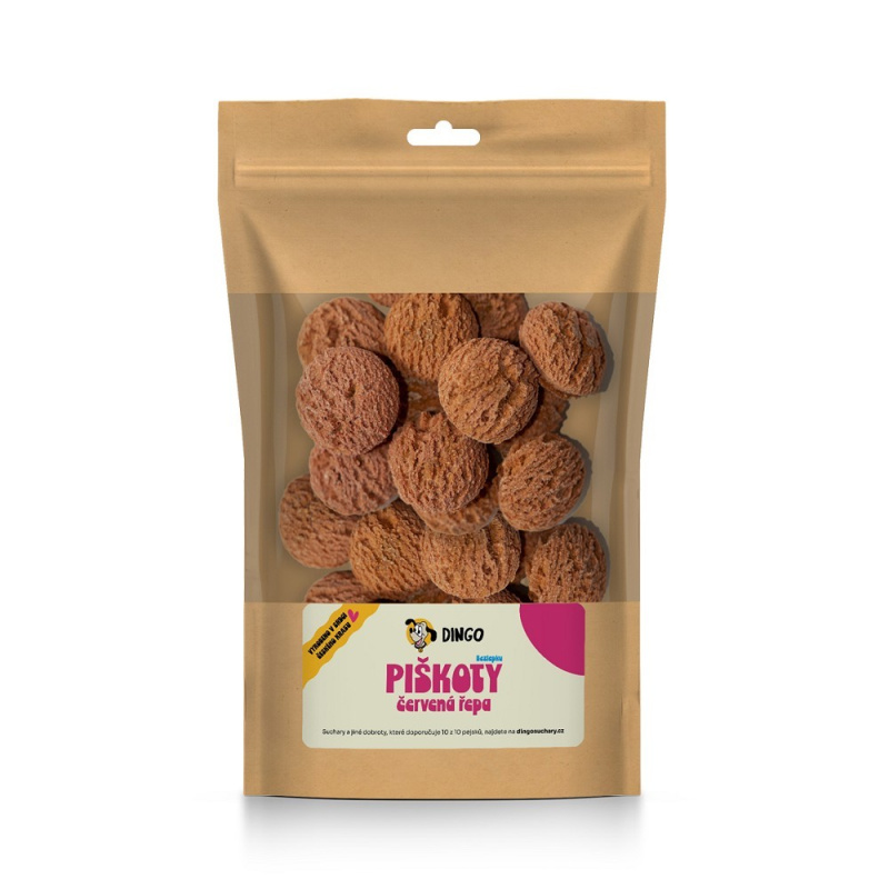 DINGO piškoty s červenou řepou, 250g