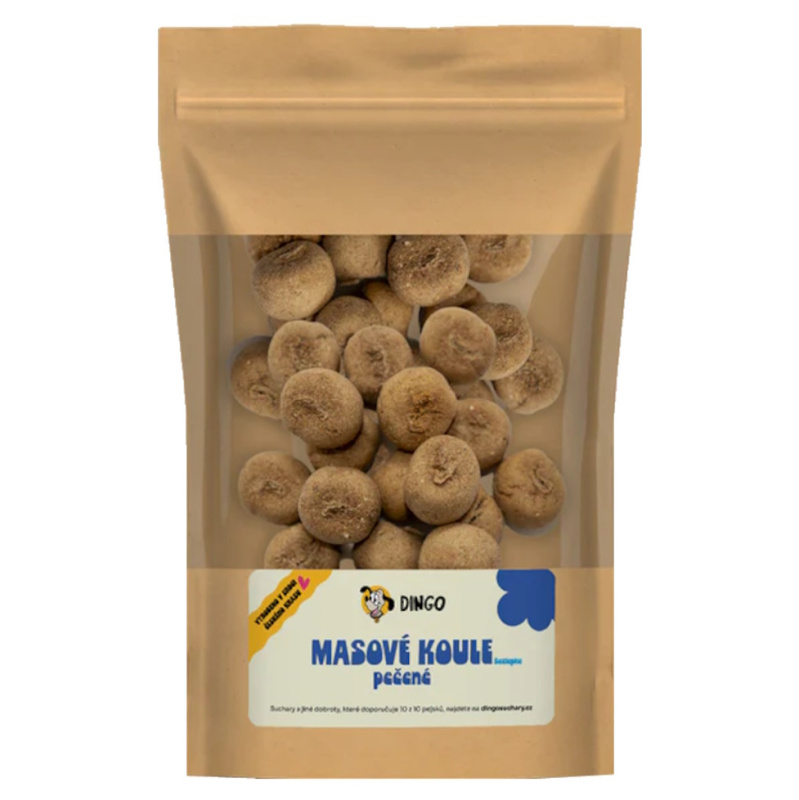DINGO pečené masové koule hovězí, 250g