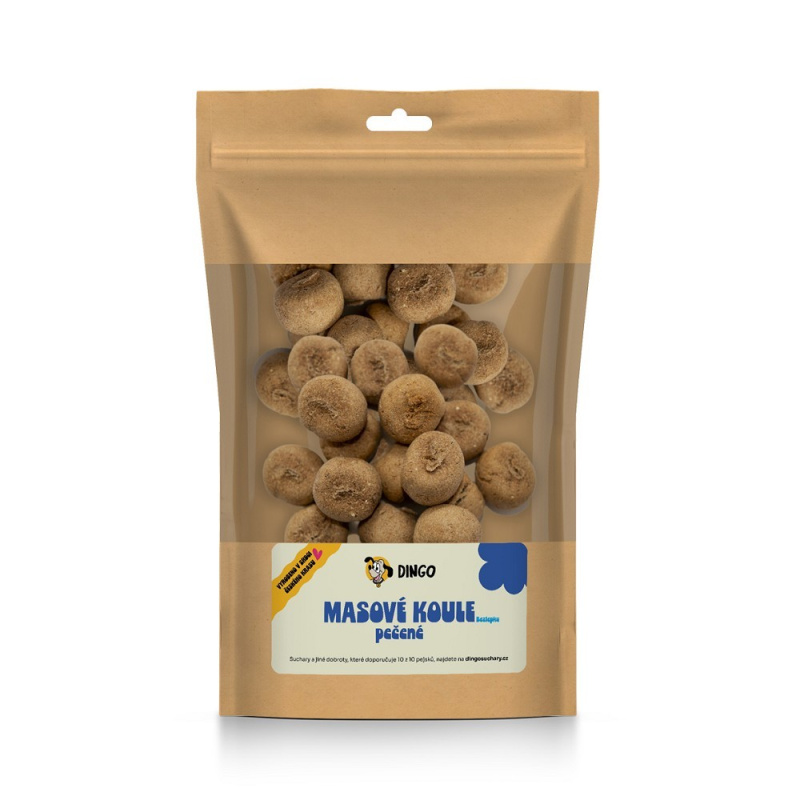 DINGO pečené masové koule hovězí, 250g