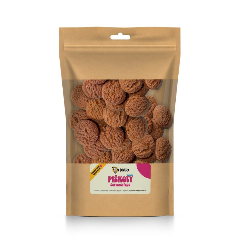 DINGO piškoty s červenou řepou, 500g