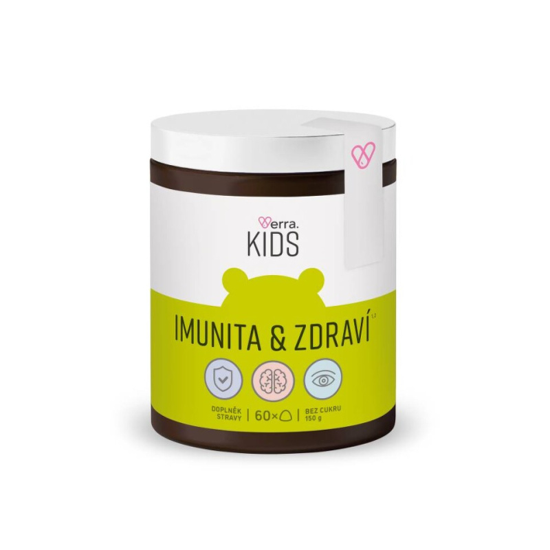 VERRA KIDS Imunita a Zdraví 60 želatinových medvídků