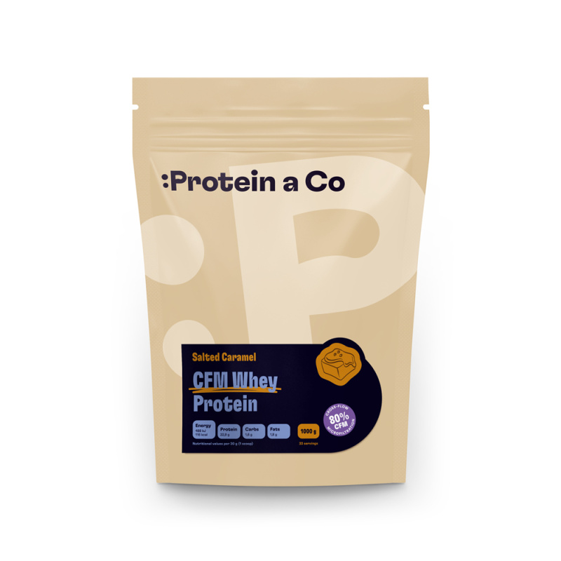 CFM WHEY PROTEIN 80 1 kg – Salted caramel