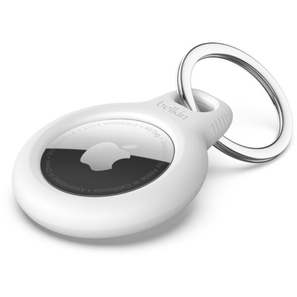Belkin Secure holder pouzdro na AirTag s kroužkem bílé