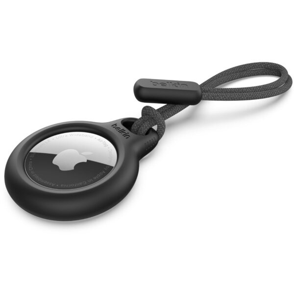 Belkin Secure holder pouzdro na AirTag se šňůrkou černé